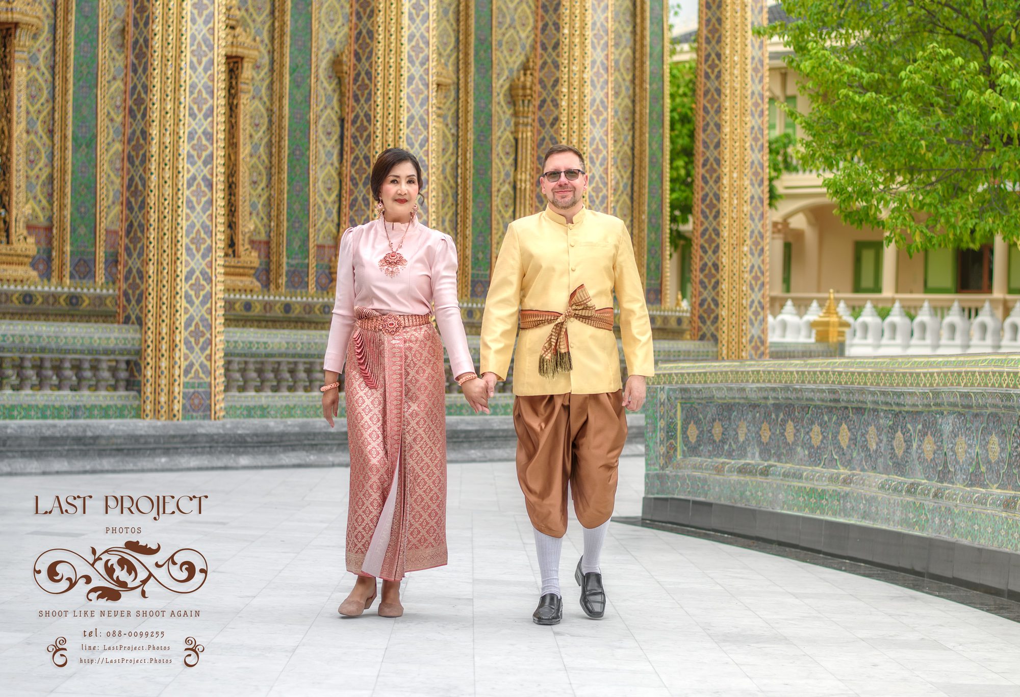 prewedding thailand temple